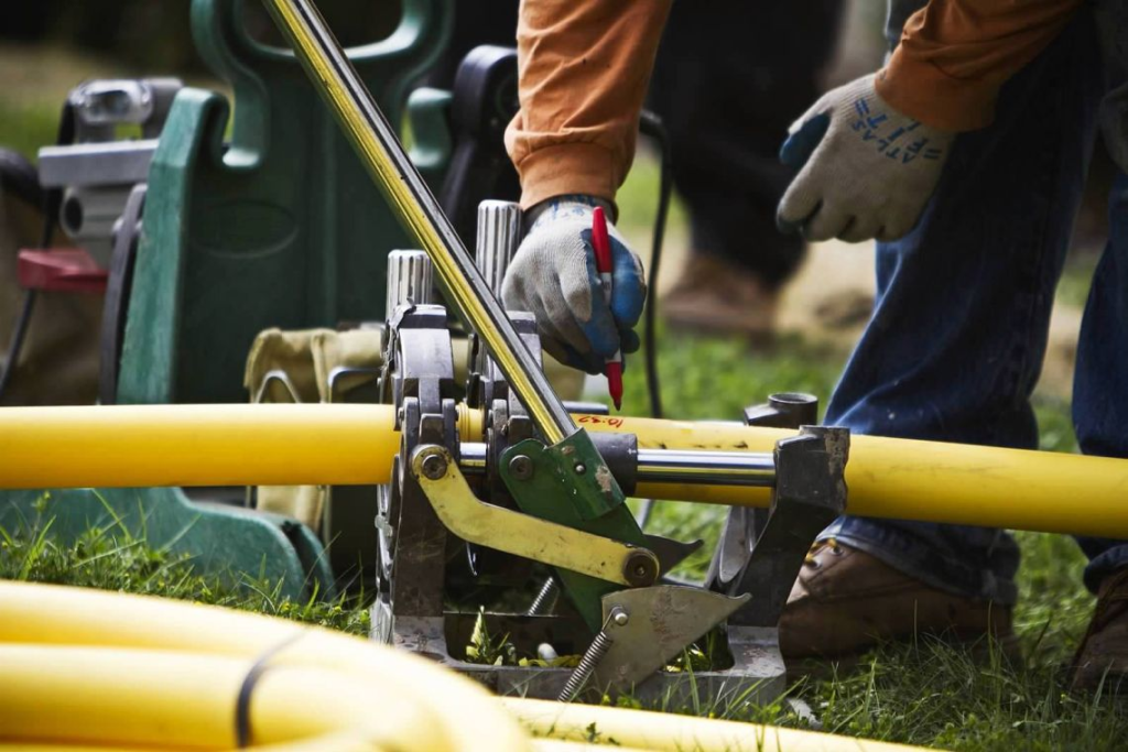 gas pipe repair rockford service